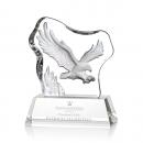 Ottavia Flying Eagle Animals Crystal Award