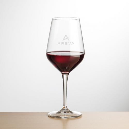 Corporate Gifts, Recognition Gifts and Desk Accessories - Etched Barware - Wine Glasses - Germain Wine - Deep Etch 15oz
