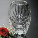 Durham Optical Crystal Barrel Led Vase