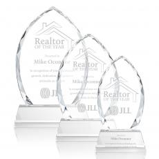 Employee Gifts - Wilton Clear on Newhaven Arch & Crescent Crystal Award