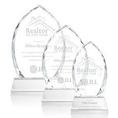 Wilton Clear on Newhaven Base Arch & Crescent Crystal Award - Corporate Awards
