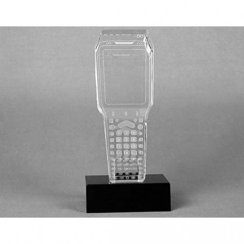 Featured - Custom Crystal Awards Gallery - Department of State Scanner Replica
