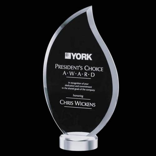 Corporate Awards - Bentworth Flame Glass Award