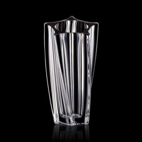 Corporate Awards - Crystal Awards - Vase and Bowl Awards - Manzini Barrel Vase