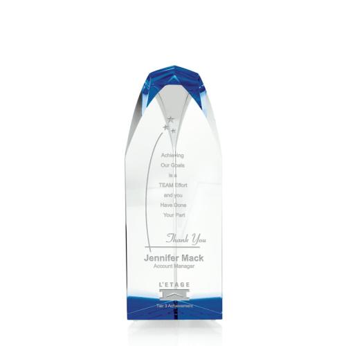Corporate Awards - Cascade Tower Arch & Crescent Crystal Award