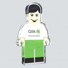 Employee Gifts - Qilk Software Custom Acrylic Award