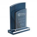 Ithaca College Custom Blue Acrylic Award