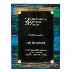 Employee Gifts - Multi Color Stand-Off Acrylic Plaque Award