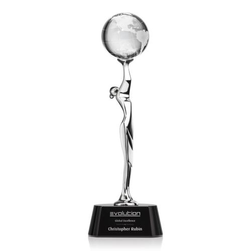 Corporate Awards - Crystal Awards - Globe Awards  - Aphrodite Globe Spheres Award