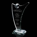 Castello Globe Spheres Crystal Award