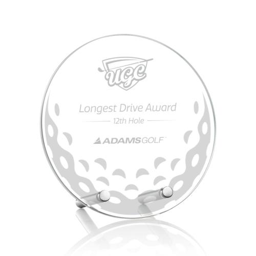 Corporate Awards - Sports Awards - Golf Awards - Hillsboro Golf Circle Crystal Award