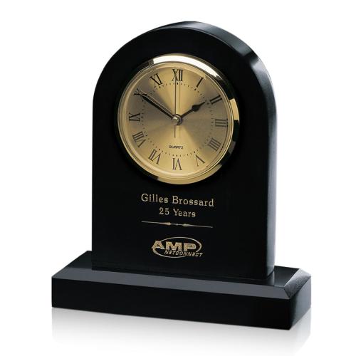 Corporate Recognition Gifts - Clocks - Marble Clock - 5