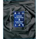 Clear Acrylic & Blue Marble Rectangle Plaque with Black Border