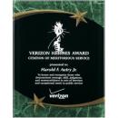Green Marble & Clear Acrylic Shooting Star Plaque