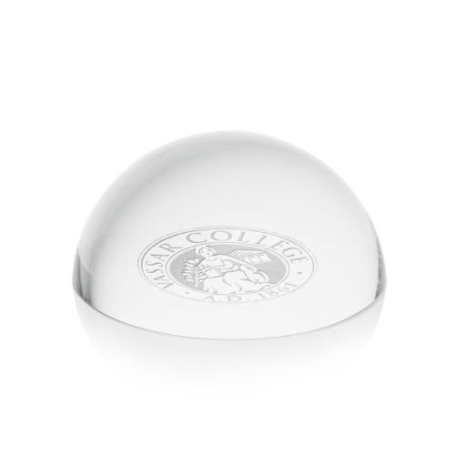 Corporate Gifts, Recognition Gifts and Desk Accessories - Paperweights - Dome Paperweight