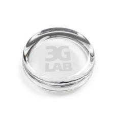 Employee Gifts - Flat Round Paperweight