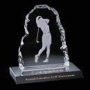 Golfer Iceberg Golf on Marble -Female Award
