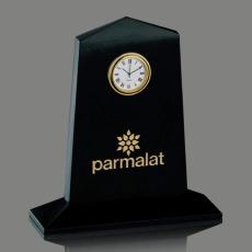 Employee Gifts - Marble Clock - 7" Pentagon