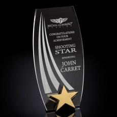 Employee Gifts - Radiance Barrel Star Acrylic Award