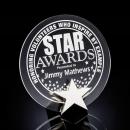 Radiance Round Star Acrylic Award