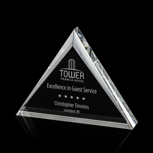 Corporate Awards - St Regis - Tideswell Crystal Award