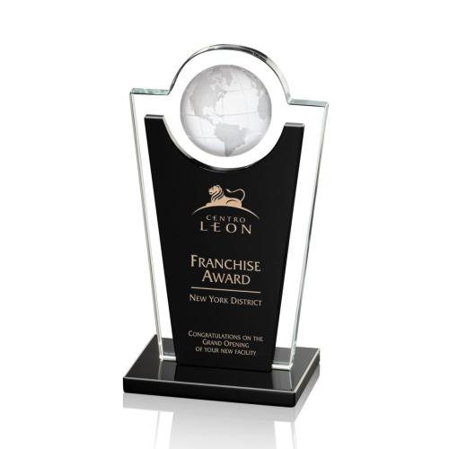 Corporate Awards - Crystal Awards - Globe Awards  - Fabiola Globe Award