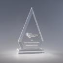 Clear Acrylic Vertex Diamond Award