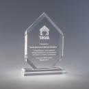 Clear Acrylic Elemental Heptagon Award