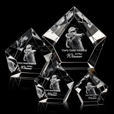 Employee Gifts - Valecrest 3D Crystal Award