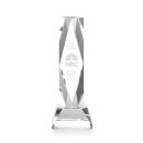 President Clear on Base Obelisk Crystal Award