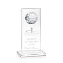 Sarnia Golf Clear Rectangle Crystal Award