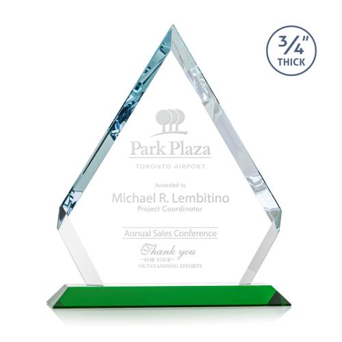 Corporate Awards - Apex Green Crystal Award