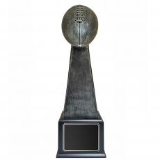 Antique Silver Fantasy Football Trophy - Corporate Awards
