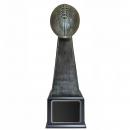 Antique Silver Fantasy Football Trophy