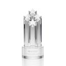 Ascot Star Clear Obelisk Crystal Award