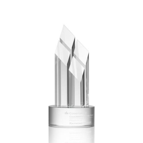 Corporate Awards - Overton Clear Obelisk Crystal Award