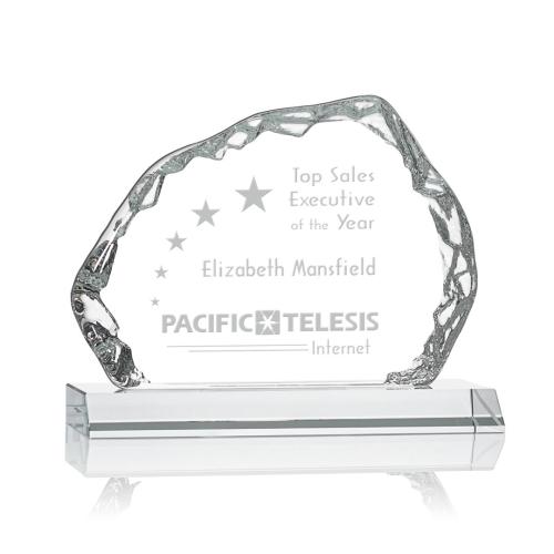 Corporate Awards - Aspen Iceberg Crystal on Base Award