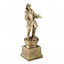 Tribute Firefighter Service Award on Bronze Resin Base