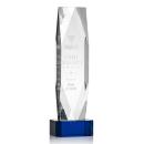 Delta Blue on Base Crystal Award