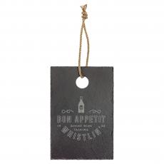 Employee Gifts - Slate Cutting Board Personalized Gifts with Hanging Cord