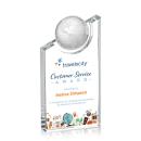 Axis Globe Full Color Spheres Crystal Award