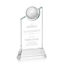 Brixton Globe Optical Spheres Crystal Award