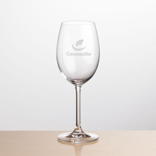 Corporate Recognition Gifts - Etched Barware - Wine Glasses - Coleford Wine - Deep Etch