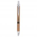 Light Brown Laserable Leatherette Pen