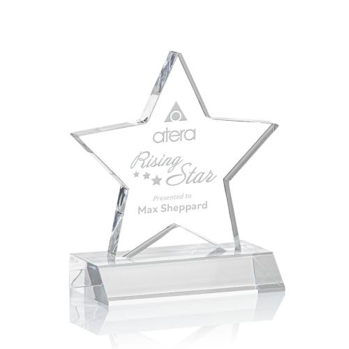 Corporate Awards - Nelson Star Acrylic Award