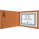 Rawhide Laserable Leatherette Certificate Holder