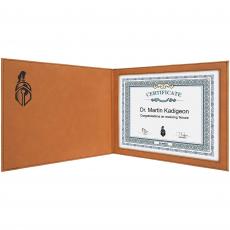 Employee Gifts - Rawhide Laserable Leatherette Certificate Holder