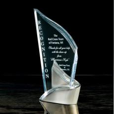 Employee Gifts - Pirouette Sail Acrylic Award