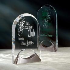 Employee Gifts - Keystone Arch & Crescent Acrylic Award