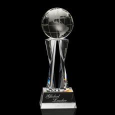 Employee Gifts - Grafton Globe Spheres Crystal Award